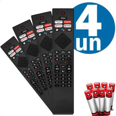 Imagem de Controle Remoto Compatível com Smart TV Philips Ambilight Modelo PUG74