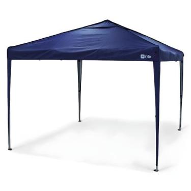 Imagem de Tenda Gazebo Praia Sanfonado 3x3m Trixx Fps50 Azul Nautika