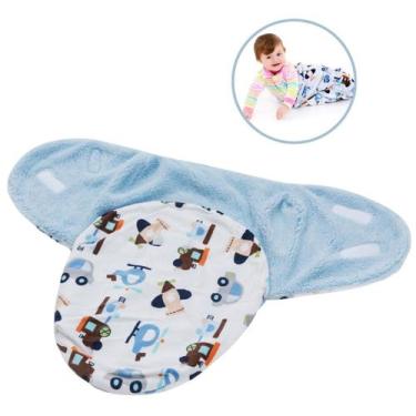 Imagem de Manta Soft Cuero Bebê Enroladinho Anti-alérgico Carros - Bellodermo