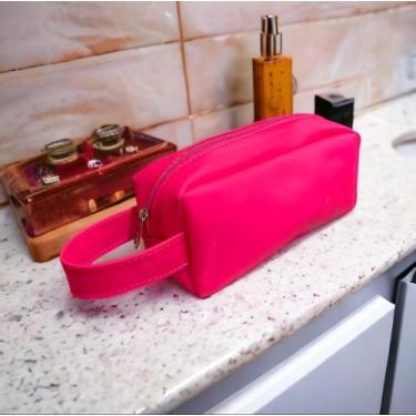 Imagem de Nécessaire silicone rosa pink - Terralivre 