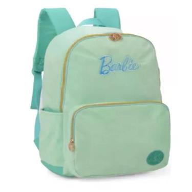 Imagem de Mochila Bolsa Costas Barbie Turquesa Filme Juvenil Feminina