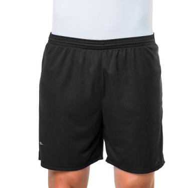 Imagem de Short Para Futebol Com Sunga Esporte Elite, Preto, G