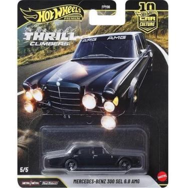 Imagem de Carro HOT Wheels Premium THRILL Climbers Mercedes BENZ 300 SEL 6.8 AMG