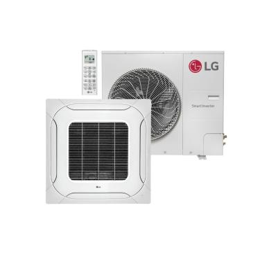 Imagem de Ar Condicionado Split Cassete 4 Vias LG 36000 BTUs Frio Inverter 220V R32 (ZTUQ36GNLAA.ANWZBR1)