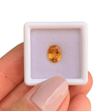 Imagem de Topázio Imperial Laranja Oval 1,87ct - SP GEMAS