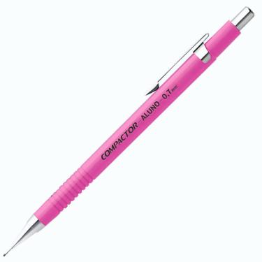 Imagem de Lapiseira Aluno 0.7mm Compactor Rosa