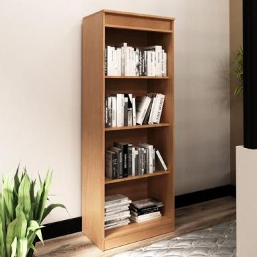 Imagem de Estante de Livros 60CMX160,5cm 3 Prateleiras ME4150 Laranja/Amendoa - 