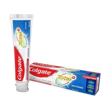 Imagem de Creme dental colgate total 12 whitening 180g