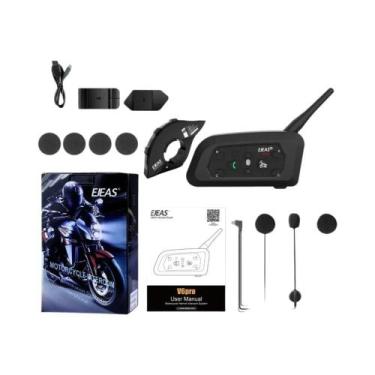 Imagem de Intercomunicador Bluetooth Para Capacete De Moto EJEAS V6 pro plus 800