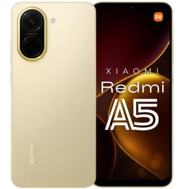 Imagem de Lançamento 2025 Smartphone A5 120Hz Câmera 32MP dupla 128GB 8GB RAMBOO