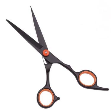 Imagem de Conjunto De Tesouras De Cabeleireiro Roxas Em Aço Inoxidável Para Barb
