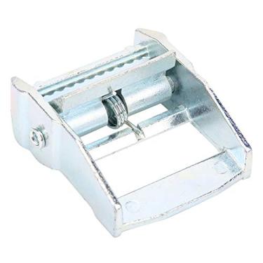 Imagem de Fivela de liga de zinco, liga de alumínio de alta dureza segura e durável fivela de catraca estrutura simples muito útil amplamente utilizado para bagagem para estojo para cargas(38mm)