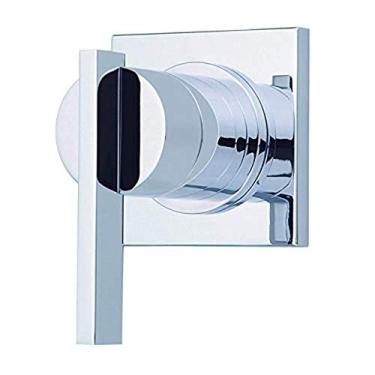 Imagem de Danze D560944T Sirius Kit de acabamento de alça única para controle de volume/válvula de desligamento de 3/4" ou desviador de chuveiro de 3 portas/4 portas, válvula não incluída, cromada