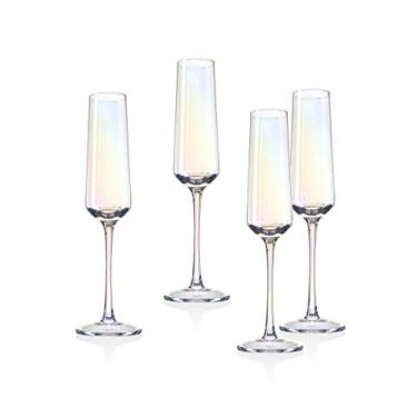 Imagem de Taça de vidro Monterey Champagne Flute da Godinger – Conjunto com 4