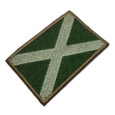 Imagem de BP0004T03 Bandeira Escócia Patch Bordado Termo Adesivo