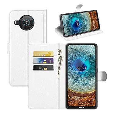 Imagem de YUNCHAO Caixa de telefone Para Nokia X10/X20 Litchi Texture Horizontal Flip Protective Case With Holder & Card Slots & Wallet capa para celular