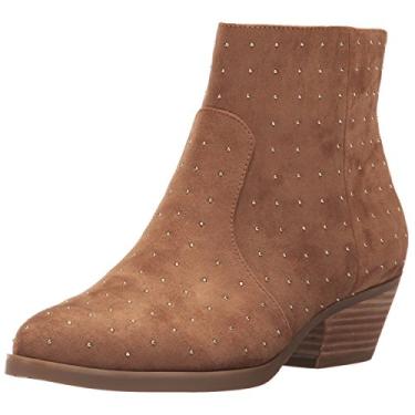 Imagem de GUESS Bota feminina Visen2 na altura do tornozelo, Marrom, 9