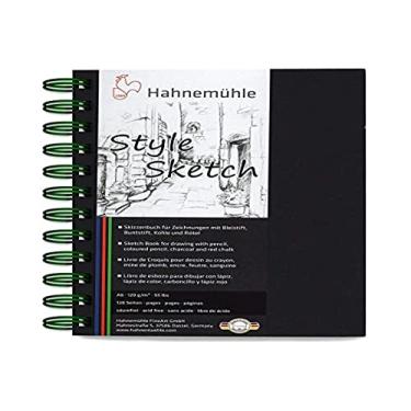 Imagem de Style sketch 120 g/m², caderno desenho, A6, linha verde, 64 fls