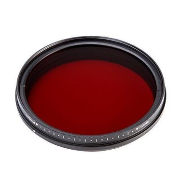 Imagem de Fotga Filtro infravermelho variável ajustável de 43 mm, 6 em um, filtro de lente IR Pass de 530 nm a 530 nm a 650 nm, 680 nm, 720 nm, 750 nm, filtro de lente para câmera DSLR
