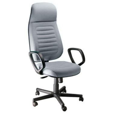 Imagem de Cadeira Presidente Com Espaldar Alto Linha Blenda Cinza