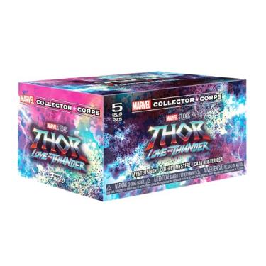 Imagem de Funko Marvel Thor Love and Thunder box camiseta G mais dois funkos pop