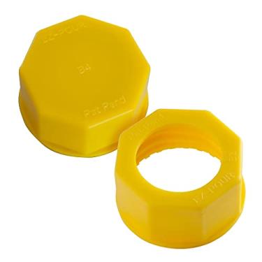 Imagem de EZ-POUR Kit de tampa de base de rosca grossa – Tampa de base de bico de substituição e bico de bloqueio sólido e âncora, águia, ígloo, centro-oeste