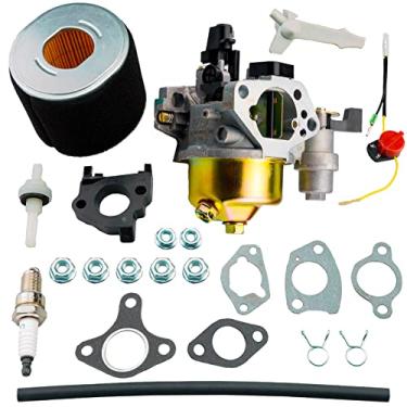 Imagem de Ruma Kit de vela de ignição para filtro de ar do carburador para Honda GX340 GX390 GX420 Harbor Freight Predator 420cc Champion Generac 389cc 420cc 439cc Motor Go Kart e mais