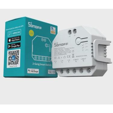 Imagem de Sonoff Dual R3 Lite Interruptor Wifi p/ Automação Residencial