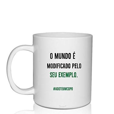 Imagem de Kit 6 Canecas Eco Personalizadas Mude Seus Hábitos