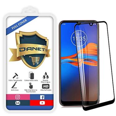 Imagem de Pel�cula De Vidro Temperado 3D Full Cover Para Motorola Moto E6 Plus Com Tela De 6.1 - Prote��o Blindada Que Cobre Toda A Tela - Danet