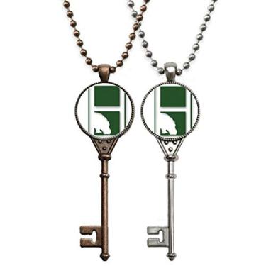 Imagem de OFFbb-USA Hippo Weight River Mud Art Deco Presente Fashion Chaveiro Pingente Joias Decoração Casal