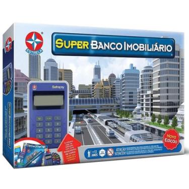 Imagem de Super Banco Imobiliário Com Máquina De Cartão Jogos Estrela