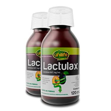 Imagem de Kit 2 Lactulax Unilife Sabor Ameixa 120ml