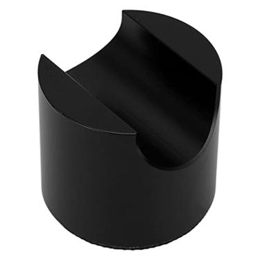 Imagem de Suporte de Cabo de Alto-falante de Alta Fidelidade, Suporte de Almofada de pé de Amortecedor de Alta Flexibilidade para Suporte de Liga de Alumínio para Home Theater (Preto)