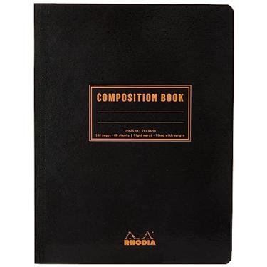 Imagem de Rhodia Livro de composição clássica, B5, forrado, 80 folhas - Preto (119249C)
