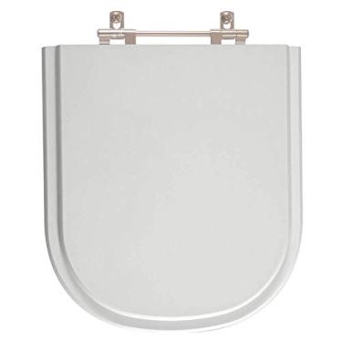 Imagem de Assento Sanitario Poliester Life Cinza Prata para vaso Celite