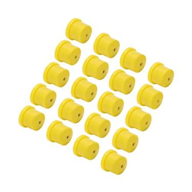 Imagem de Bocal de Pulverização para Drone, Pulverizador Prático de Drone de Polímero Com 15 Mm de Diâmetro para Uso Agrícola (Amarelo)