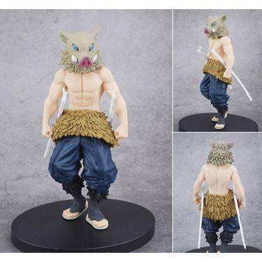 Imagem de 16cm Kimetsu no Yaiba Figura Tanjirou Nezuko Inosuke estatueta Anime Demon Slayer Action Figure Demon blade figures Modelo de brinquedos| Figuras de A