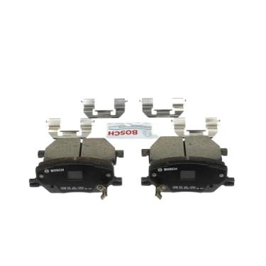 Imagem de BOSCH BC1811 QuietCast Conjunto de pastilhas de freio a disco de cerâmica premium - Compatível com Select Fiat 500X; Jeep Compass, Renegade; FRENTE