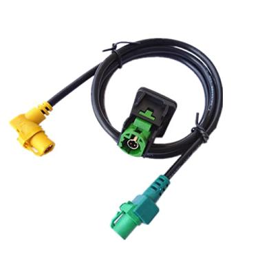 Imagem de Tomada de interruptor de carro USB com peça de substituição de cabo para RCD510 RCD310 para VW para Golf/para GTI/R MK5 MK6 para Jetta