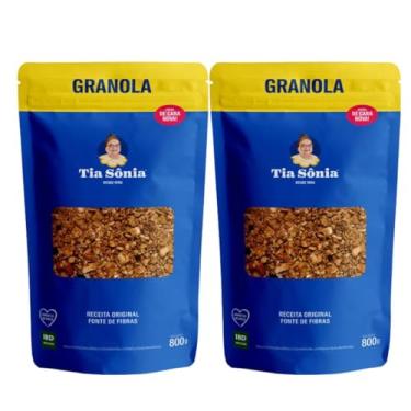 Imagem de Kit 2 Granolas Tia Sônia 800g