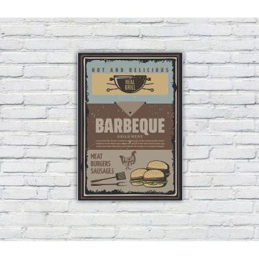Imagem de Placa Decorativa MDF Cantinho do Churrasco 06