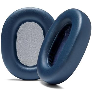 Imagem de WC Wicked Cushions Earpads Earsos Extra para Sony XM5 - Almofadas de couro PU macio, ruído luxuoso isolando espuma de memória, espessura adicional | Azul