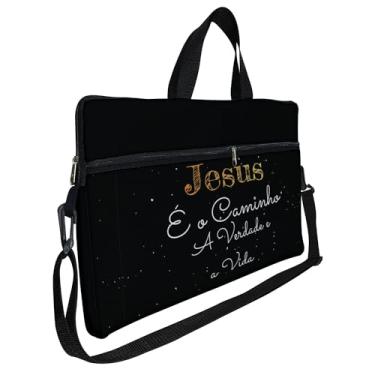 Imagem de Case Capa Maleta Premium Para Notebook Laptop de 17 e 17,3 com Alça de Mão Alça de Ombro e Zíper Lateral - Caminho