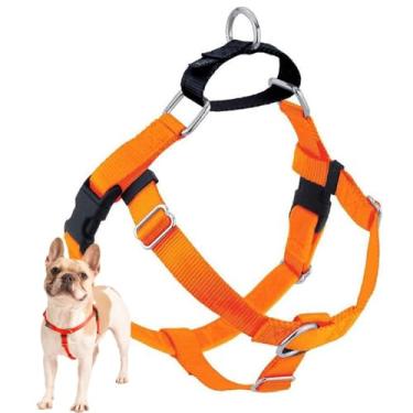 Imagem de (Neon Orange) - 2 Hounds Design Freedom No-Pull No Leash Harness Only, 2.5cm , X-Large