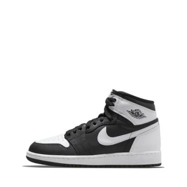 Imagem de NIKE Tênis Infantil Jordan Youth Air 1 Retro High Og Gs Preto/Branco-Branco, 19