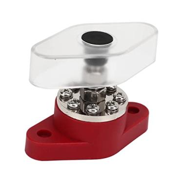 Imagem de Akozon M10 Bloco de Distribuição de Energia Barra de ônibus Corrente Máxima Junção de Bateria Barra de Barramento 300A Ajuste Universal Nylon Cobre