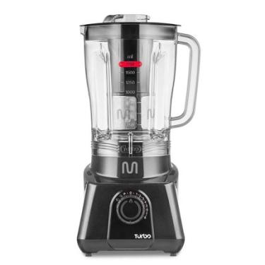 Imagem de Liquidificador Multi Home 2,6L Turbo 1200w-127v c/8 velocidades - LQ1211OUT [Reembalado] LQ1211OUT
