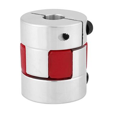 Imagem de 1 peça de acoplamento de eixo de ameixa flexível, acoplador codificador de motor de passo Cnc, acoplador de acoplamento de eixo de ameixa de liga de alumínio D25 L30 para transmissão de eixo de vários