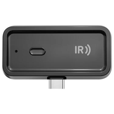 Imagem de Controle remoto universal WiFi + IR mini, funciona com Alexa; porta USB C para aparelhos infravermelhos, TV, ventilador, DVD, ar condicionado STB etc.